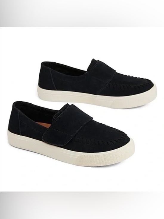 Toms Shoes - TOMS Altair Slip On Loafers with Velcro Strap